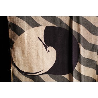 ちりめん巣ごもり鶴着物　S1236 