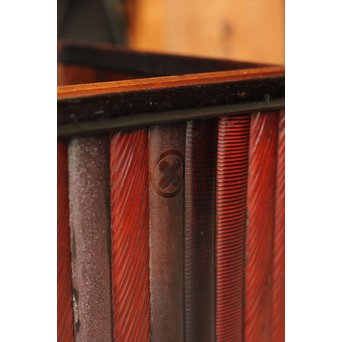 刀鞘の角火鉢　H323 