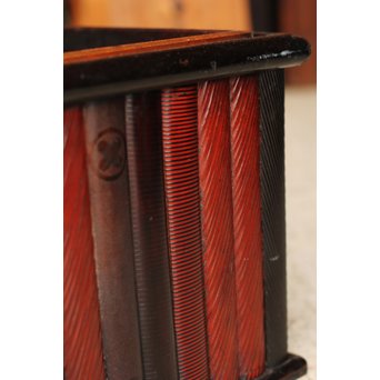 刀鞘の角火鉢　H323 