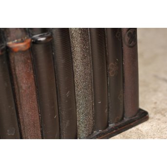 刀鞘の角火鉢　H323 