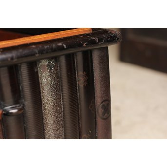 刀鞘の角火鉢　H323 