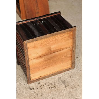 刀鞘の角火鉢　H323 