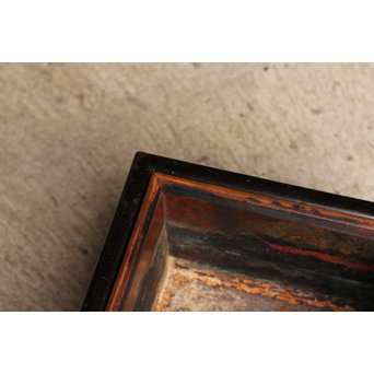 刀鞘の角火鉢　H323 