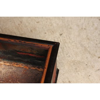 刀鞘の角火鉢　H323 