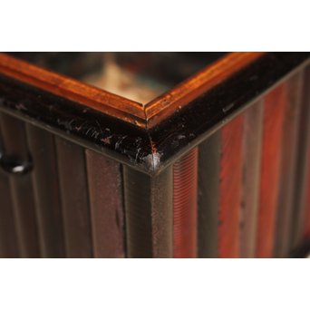 刀鞘の角火鉢　H323 