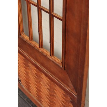 網代と障子の意匠建具　B376 