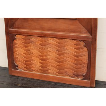 網代と障子の意匠建具　B376 