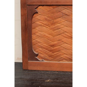 網代と障子の意匠建具　B376 