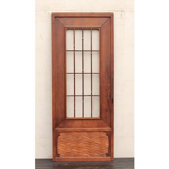 網代と障子の意匠建具　B376 