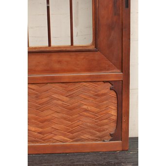 網代と障子の意匠建具　B376 