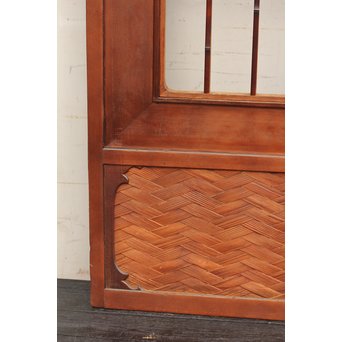 網代と障子の意匠建具　B376 