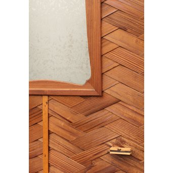 2枚折網代の源氏建具　GD563 