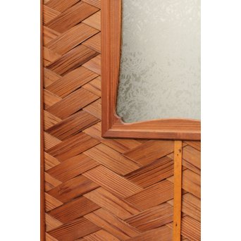 2枚折網代の源氏建具　GD563 