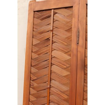 2枚折網代の源氏建具　GD563 