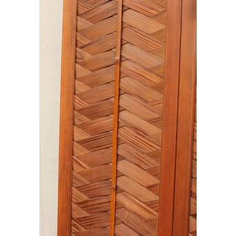 2枚折網代の源氏建具　GD563 