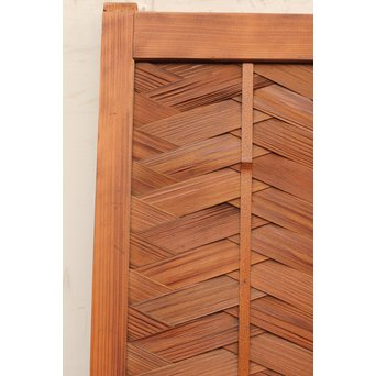 2枚折網代の源氏建具　GD563 