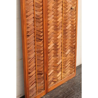 2枚折網代の源氏建具　GD563 