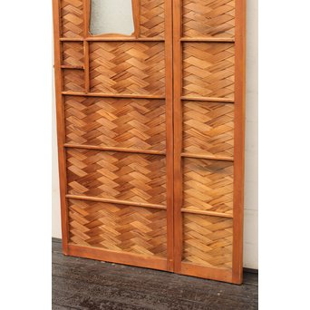 2枚折網代の源氏建具　GD563 