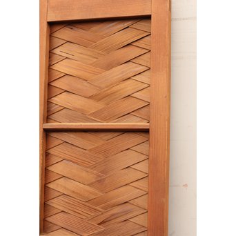 2枚折網代の源氏建具　GD563 