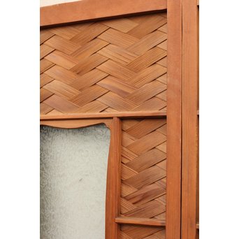 2枚折網代の源氏建具　GD563 