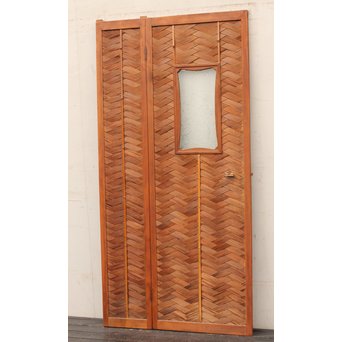 2枚折網代の源氏建具　GD563 