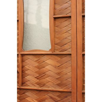 2枚折網代の源氏建具　GD563 