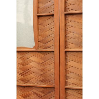 2枚折網代の源氏建具　GD563 