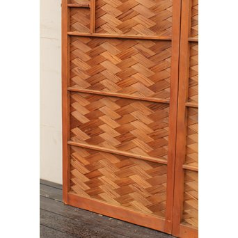 2枚折網代の源氏建具　GD563 