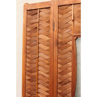 2枚折網代の源氏建具　GD563 