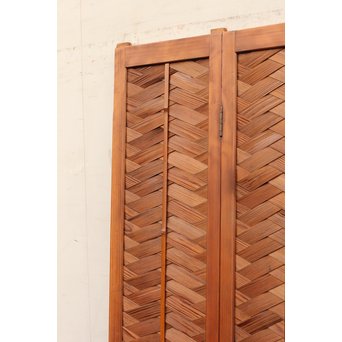 2枚折網代の源氏建具　GD563 