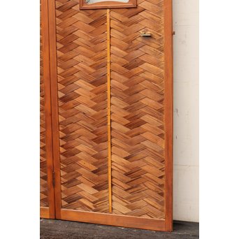 2枚折網代の源氏建具　GD563 