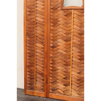 2枚折網代の源氏建具　GD563 