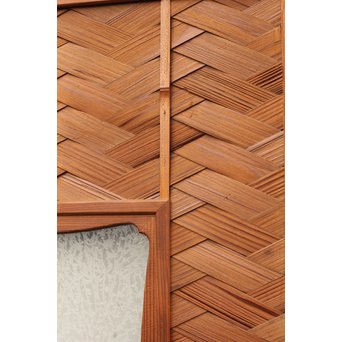 2枚折網代の源氏建具　GD563 