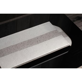 打込象嵌華紋サービス盆　S1322 