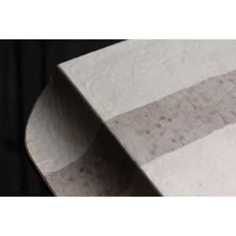 打込象嵌華紋サービス盆　S1322 