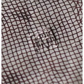 打込象嵌華紋サービス盆　S1322 