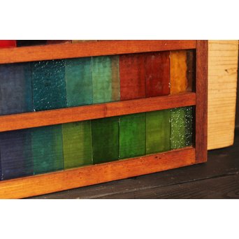 ステンドガラスサンプル３　R1003 