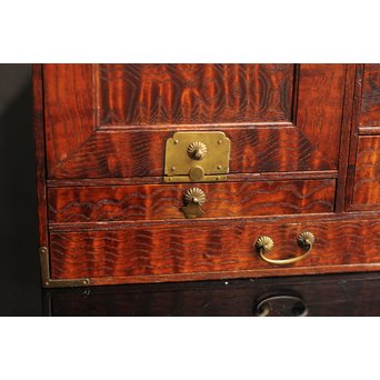 意匠桑縮杢煙草盆　J1523 