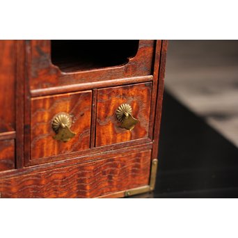 意匠桑縮杢煙草盆　J1523 