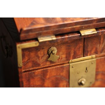 意匠桑縮杢煙草盆　J1523 