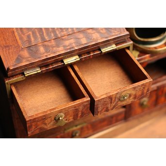 意匠桑縮杢煙草盆　J1523 