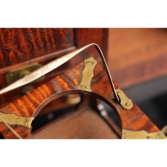 意匠桑縮杢煙草盆　J1523 