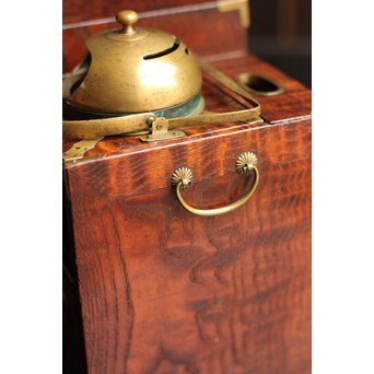 意匠桑縮杢煙草盆　J1523 