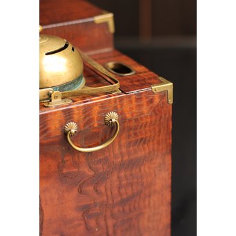 意匠桑縮杢煙草盆　J1523 