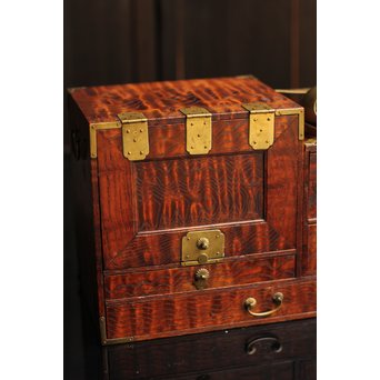 意匠桑縮杢煙草盆　J1523 