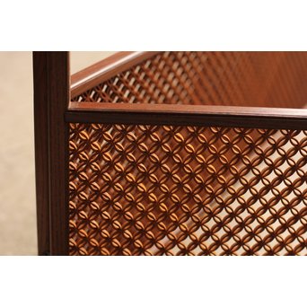 極小七宝紋の風炉先/衝立　K5 