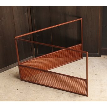 極小七宝紋の風炉先/衝立　K5