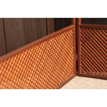 極小七宝紋の風炉先/衝立　K5 