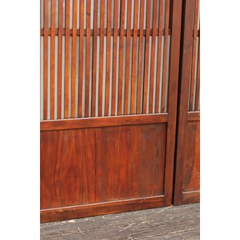 細密市松幅広格子建具　L510 