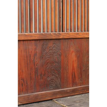 細密市松幅広格子建具　L510 